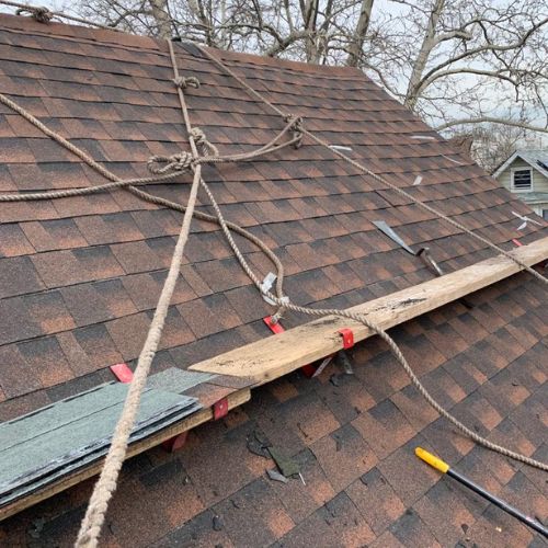 residential roof installation